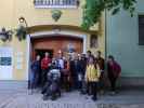 Klara, ich, Sabine, Nils, Peter, Julia, ?, Markus, ?, Silvana, ? und ? beim Buschenschank Lentner
