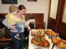 Nils und Sabine im Buschenschank Lentner