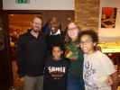 Markus, Farayi, ?, ? und ? im Buschenschank Lentner