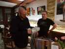 Markus und Udo im Buschenschank Lentner