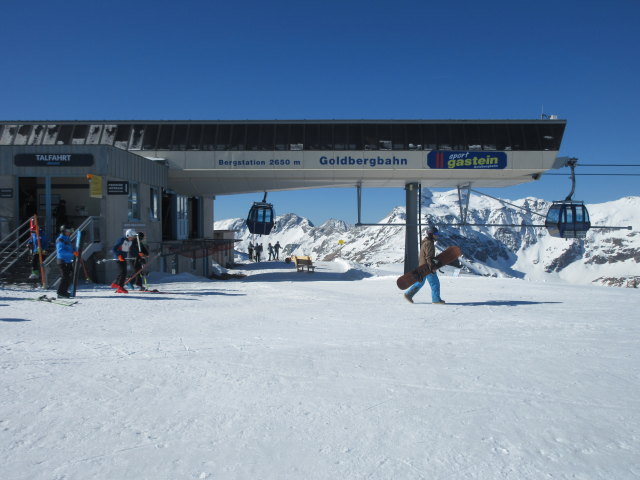 Bergstation der Goldbergbahn, 2.650 m