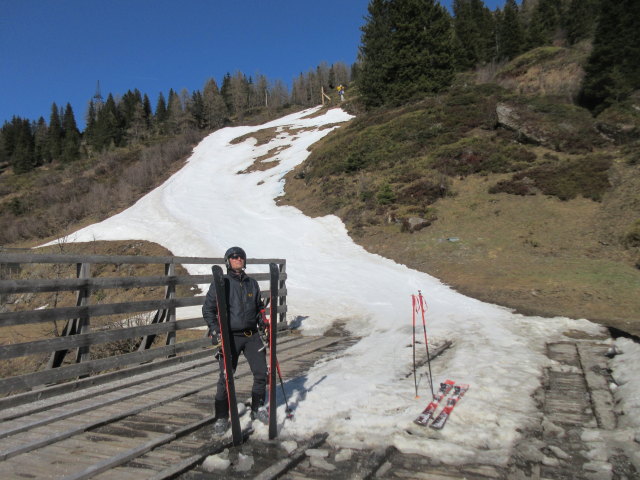 Frank auf der Sch&ouml;neckpiste