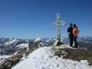 Frank und ich am Kreuzkogel, 2.686 m