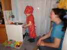 Nils und Sabine in unserer Wohnung