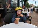 Nils im Eissalon Castelletto in Schwechat