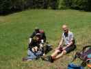 Thomas, Birgit und Frank am Preverniksattel