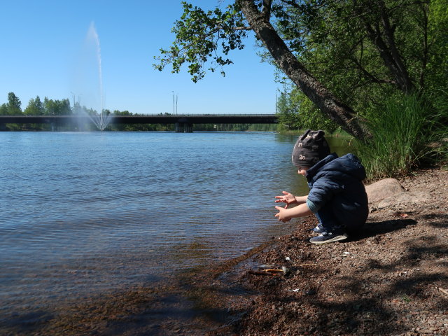 Nils im Rantapuisto in Kouvola (23. Mai)