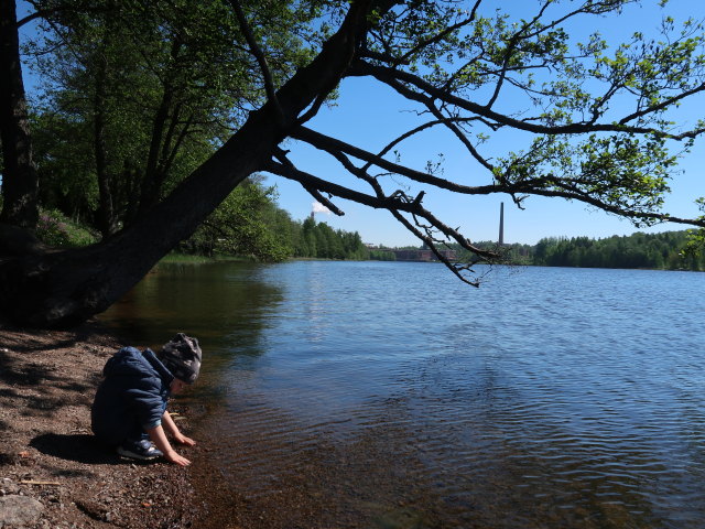 Nils im Rantapuisto in Kouvola (23. Mai)