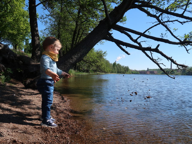 Nils im Rantapuisto in Kouvola (23. Mai)