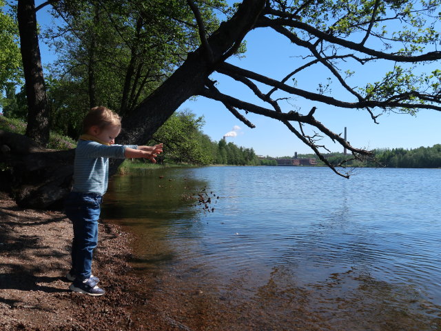 Nils im Rantapuisto in Kouvola (23. Mai)