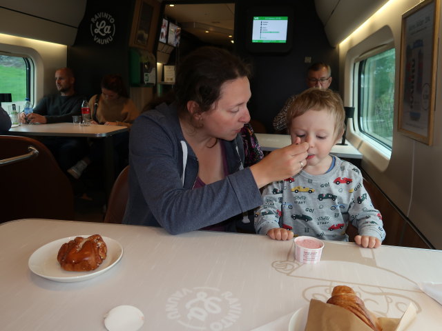 Sabine und Nils im HST 9 (24. Mai)
