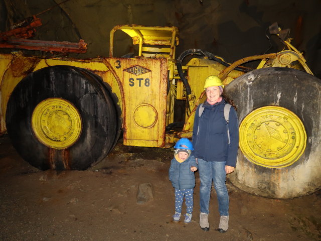 Nils und Sabine in der Vanha Kaivos in Outokumpu (26. Mai)