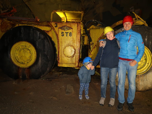 Nils, Sabine und ich in der Vanha Kaivos in Outokumpu (26. Mai)