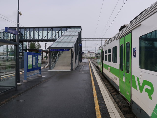 Reg 724 im Joensuun Rautatieasema (26. Mai)