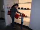 Sabine und Nils im Radio- ja TV-Museo Mastola in Lahti (22. Mai)