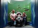 Ich, Nils und Sabine im Maretarium in Kotka (22. Mai)