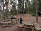Nils und Sabine in Lapinsalmi im Repoveden Kansallispuisto (24. Mai)