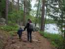 Nils und Sabine am Ketunlenkki im Repoveden Kansallispuisto (24. Mai)