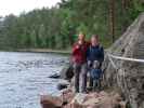 Ich, Sabine und Nils am Ketunlenkki im Repoveden Kansallispuisto (24. Mai)
