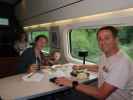 Sabine, Nils und ich im HST 9 (24. Mai)