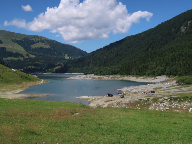 Speicher Durlassboden, 1.405 m (12. Juli)