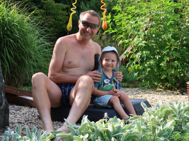 Ich und Nils in Biedermannsdorf