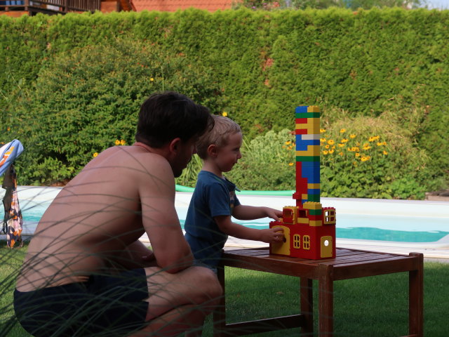 Alexander und Nils in Biedermannsdorf