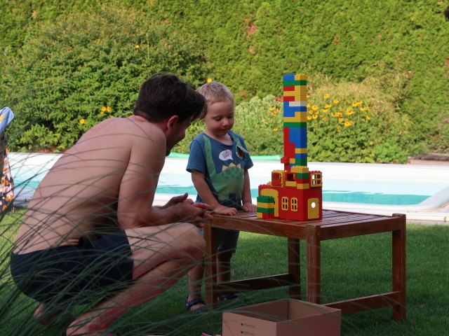 Alexander und Nils in Biedermannsdorf