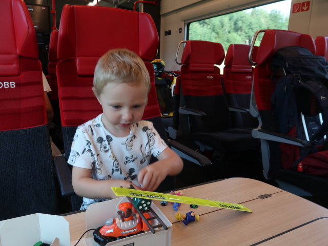 Nils im REX 2102 (18. Juli)