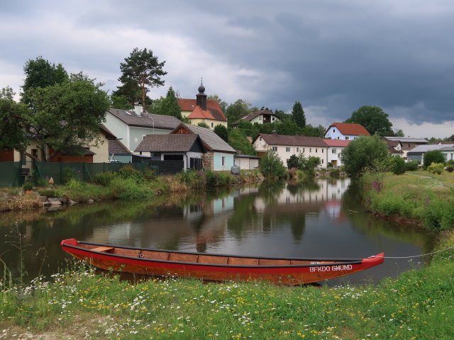 Braunaubach in Niederschrems (18. Juli)