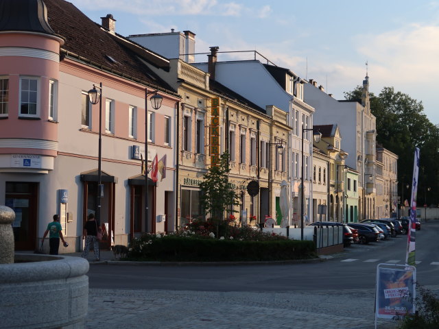 Stadtplatz in Gm&uuml;nd (18. Juli)