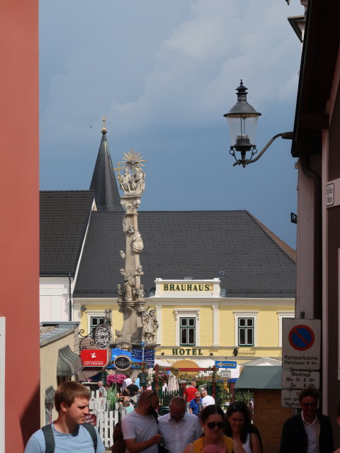 Hotel Brauhaus in Weitra (19. Juli)