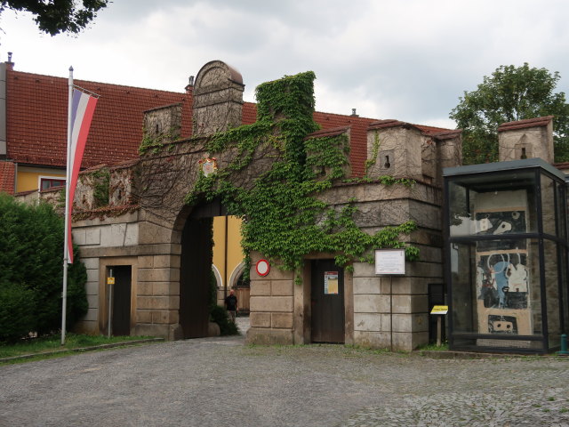 Schlossgasse in Weitra (19. Juli)