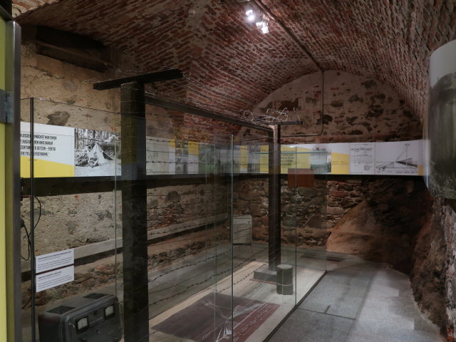 Sonderausstellung 'Schauplatz Eiserner Vorhang' im Schloss Weitra, 601 m (19. Juli)