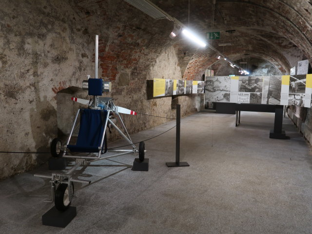 Sonderausstellung 'Schauplatz Eiserner Vorhang' im Schloss Weitra, 601 m (19. Juli)