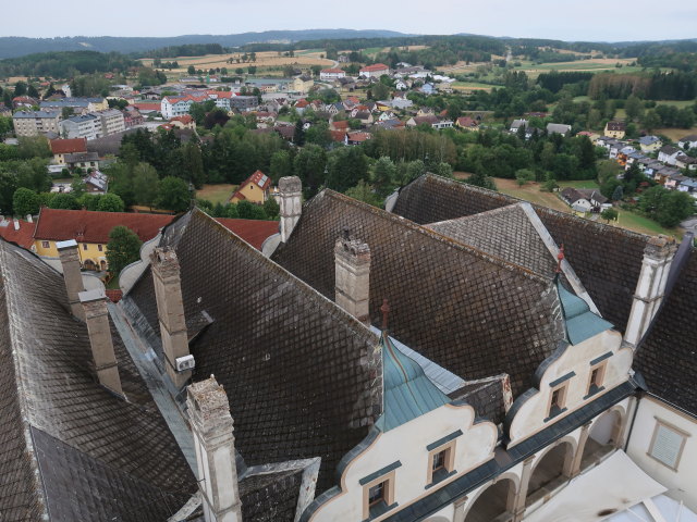Schloss Weitra, 601 m (19. Juli)