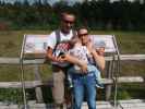 Ich, Nils und Sabine im Naturpark Heidenreichsteiner Moor (18. Juli)