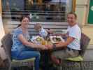 Sabine, Nils und ich im Stadtwirtshaus Hopferl in Gm&uuml;nd (18. Juli)