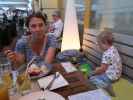 Sabine und Nils im Stadtwirtshaus Hopferl in Gm&uuml;nd (18. Juli)