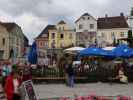 Rathausplatz in Weitra (19. Juli)