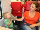 Nils und Sabine im REX 2133 (19. Juli)