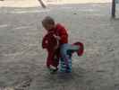 Nils am Spielplatz Josef-Gr&ouml;ssing-Park