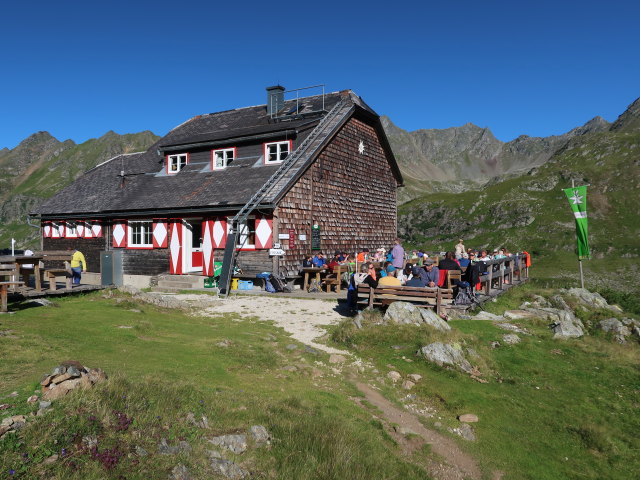 Ignaz-Mattis-H&uuml;tte, 1.986 m (24. Juli)