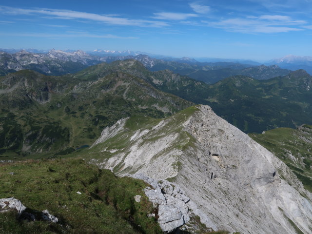 von der Steirischen Kalkspitze Richtung Westen (25. Juli)