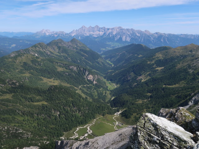 von der Steirischen Kalkspitze Richtung Norden (25. Juli)
