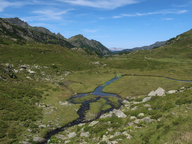 Giglachbach zwischen Unterem Giglachsee und Landauersee (25. Juli)