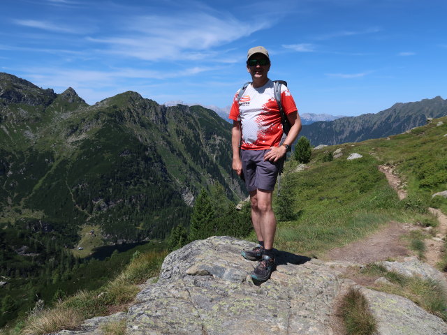 Ronald zwischen Unterem Giglachsee und Duisitzkarsee (25. Juli)