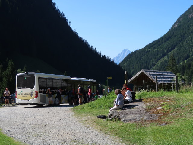 Ronald auf der Eschachalm, 1.213 m (25. Juli)