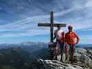 Ronald und ich auf der Steirischen Kalkspitze, 2.459 m (25. Juli)