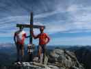 Ronald und ich auf der Steirischen Kalkspitze, 2.459 m (25. Juli)